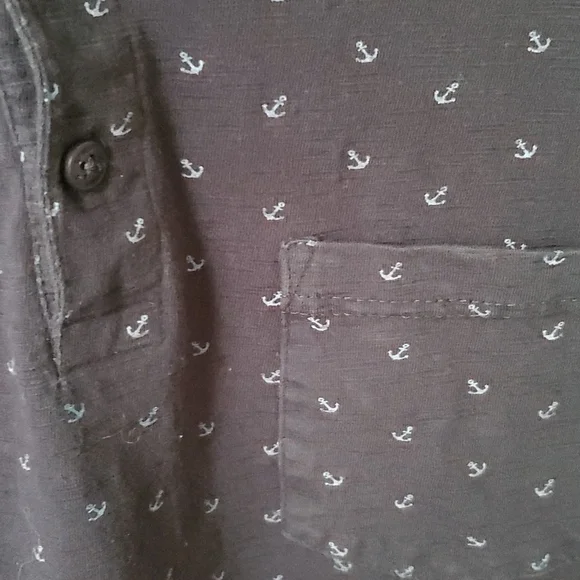 Denim & Flower polo with anchors - Picture 3 of 8